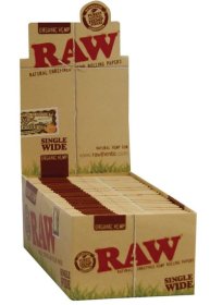 (image for) RAW ORGANIC SINGLE WIDE PAPER - S/WIDE