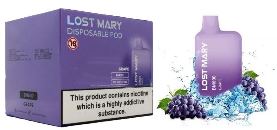 (image for) LOSTMARY 600 GRAPE - STD