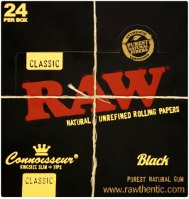 (image for) RAW BLACK PAPER+TIPS CON - K/SLIM