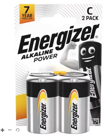 (image for) ENERGIZER C-LR14 ALKALINE 2S