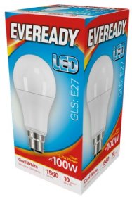 (image for) EVE/LED BULB COOL/WH B22 - 100W