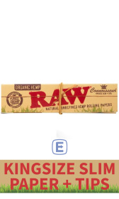 (image for) RAW ORGANIC PAPER+TIPS CON