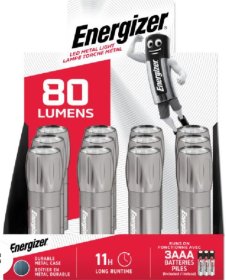 (image for) ENERGIZER LED METAL TORCH - 80LUME