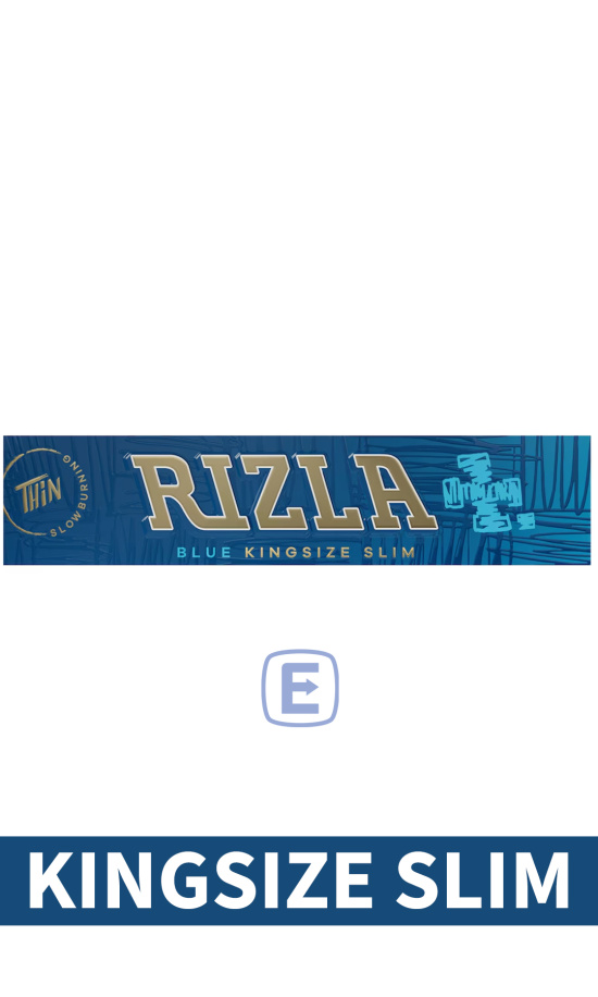 (image for) RIZLA PAPERS KING SLIM BLUE