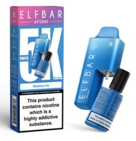 (image for) ELF BAR AF5000 BLUEBERRY ICE - STD