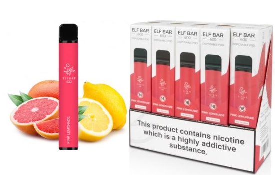 (image for) ELFBAR 600 PINK LEMONADE - STD