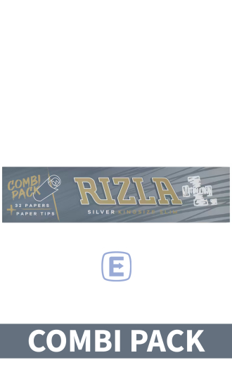 (image for) RIZLA PAPER+TIPS SILVER COMBI