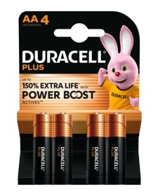 (image for) DURACELL AA PLUS PO/BO BATTERY - 4S 