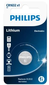 (image for) PHILIPS DL1632 LITHIUM BATTERY - DL1632