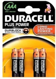(image for) DURACELL AAA SIMP/BASE BATTERY - 4S