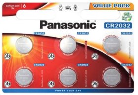 (image for) PANASONIC CR2032 BATTERY 3V - 6S