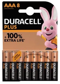 (image for) DURACELL AAA PLUS BATTERY - 8S
