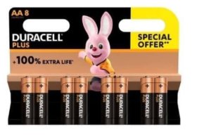 (image for) DURACELL AA PLUS BATTERY - 8S