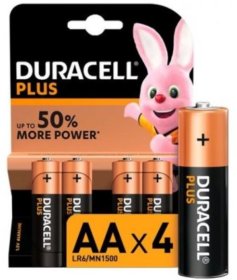 (image for) DURACELL PLUS AA MN1500 4PK - 4S
