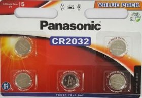(image for) PANASONIC CR2032 BATTERY - 5S