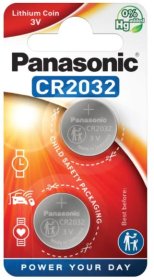 (image for) PANASONIC CR2032 BATTERY - 2S