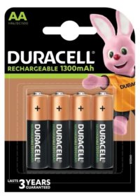 (image for) DURACELL RECHARGE 1300MAH-AA - 4S