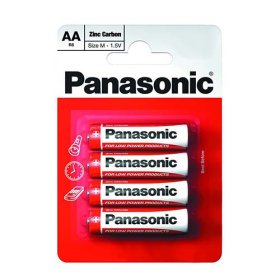 (image for) PANASONIC ZINC CARBON AA R6 - 4S