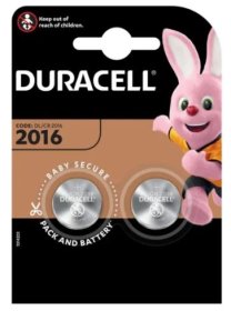 (image for) DURACELL CR2016 LITHIU BATTERY - 2S