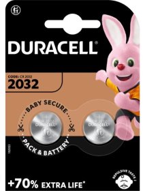 (image for) DURACELL 2032 LITHIUM BATTERY - 2S