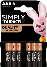 (image for) DURACELL SIMPLY AAA MN2400 - 6S