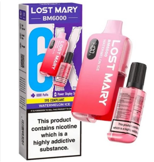 (image for) LOSTMARY BM6000 WATERMELON ICE - 20MG