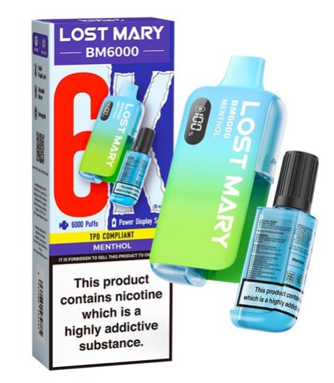 (image for) LOSTMARY BM6000 MENTHOL - 20MG