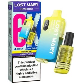 (image for) LOSTMARY BM6000 PINEAPPLE ICE - 20MG