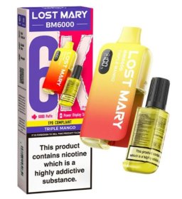 (image for) LOSTMARY BM6000 TRIPLE MANGO - 20MG