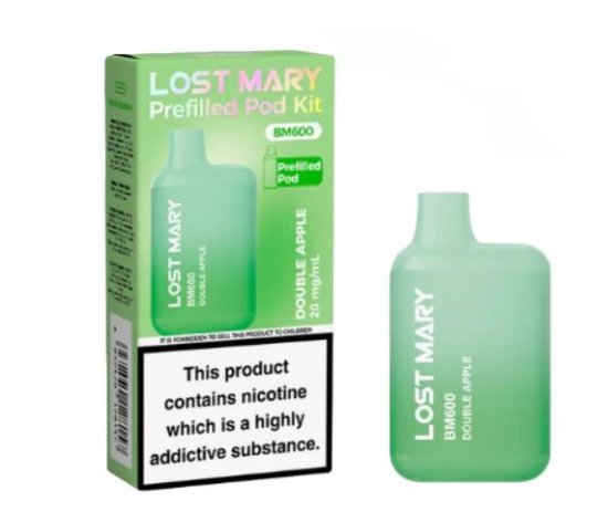 (image for) LOSTMARY600 KIT DOUBLE APPLE - 20ML