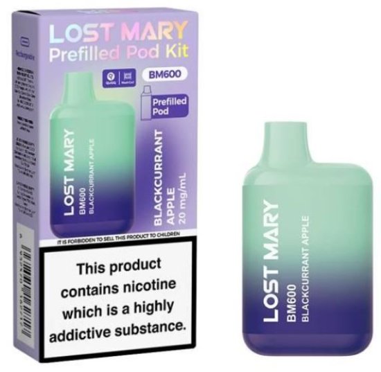 (image for) LOSTMARY600 KIT BLACURR APPLE - 20ML
