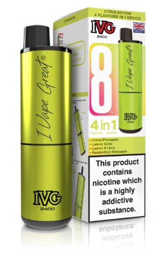 IVG 4IN1 KIT CITRUS EDITION - 20ML (image for) IVG 4IN1 KIT CITRUS EDITION - 20ML