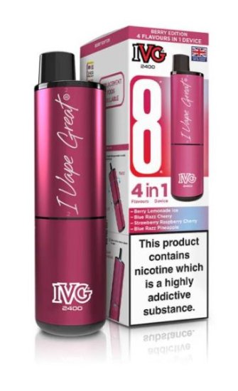 IVG 4IN1 KIT BERRY EDITION - 20ML (image for) IVG 4IN1 KIT BERRY EDITION - 20ML