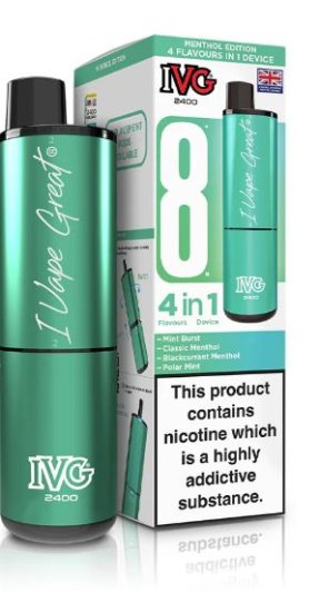 IVG 4IN1 KIT MENTHOL EDITION - 20ML (image for) IVG 4IN1 KIT MENTHOL EDITION - 20ML