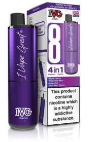 (image for) IVG 4IN1 POD PURPLE EDITION - STD