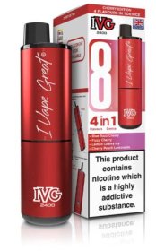 (image for) IVG 4IN1 POD CHERRY EDITION - STD