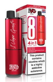 (image for) IVG 4IN1 POD RED EDITION - STD