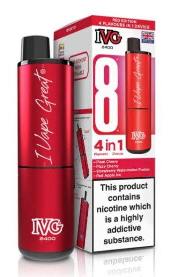 (image for) IVG 4IN1 POD RED EDITION - STD