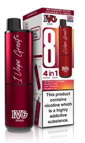(image for) IVG 4IN1 POD RED RASPB EDITION - STD