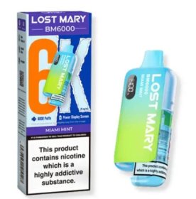 (image for) LOSTMARY BM6000 POD MIAMI MINT - 20ML
