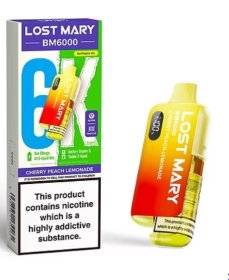 (image for) LOSTMARY BM6000 POD CHER/PEACH - 20ML