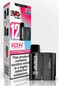 (image for) IVG PRO POD STAW RASP CHERY - 20ML 
