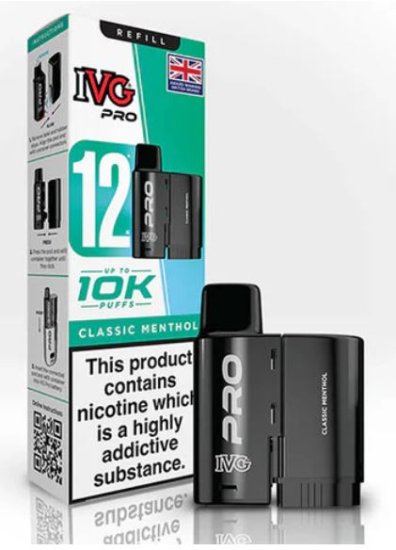 (image for) IVG PRO POD CLASSIC MENTHOL - 20ML 