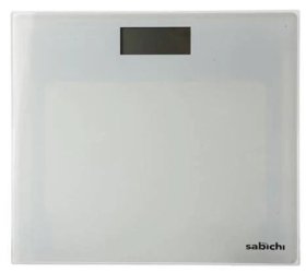 (image for) SABICHI DIGI BATH SCALE WHITE - 1.7KG