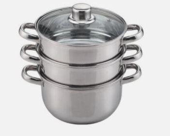 (image for) SABICHI 3 TIER STEAMER