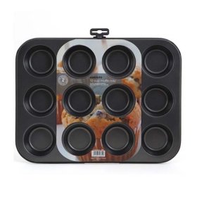 (image for) SABICHI MUFFIN TRAY 12 CUP - STD