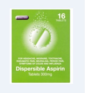 (image for) ASPIRIN DISPERS BLISTER ASPAR - 16S