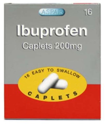(image for) ASPAR IBUPROFEN CAPLETS 200MG