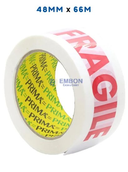 (image for) PRI FRAGILE TAPE 66M - 48MM