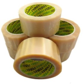 (image for) PRI CLEAR TAPE FLAT 66M - 48MM
